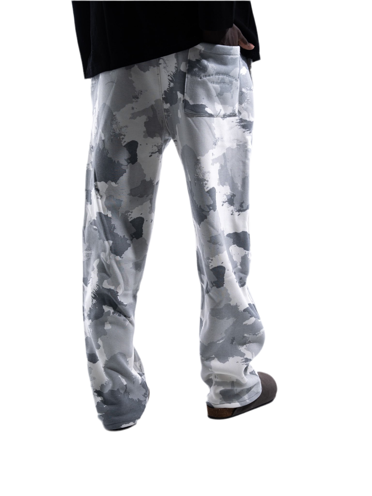 Relaxed fit sweatpants - camouflage