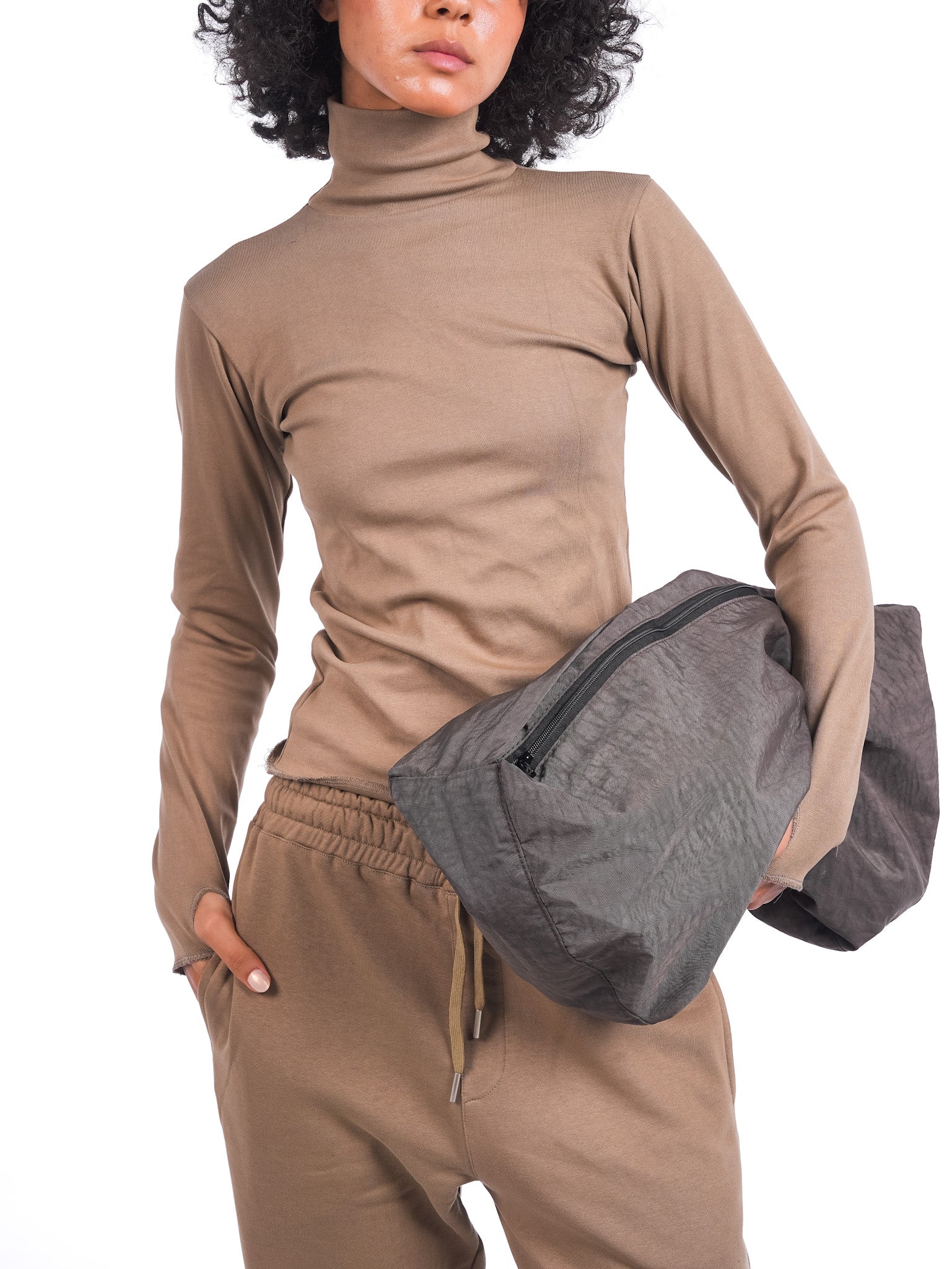 Ribbed cafe top