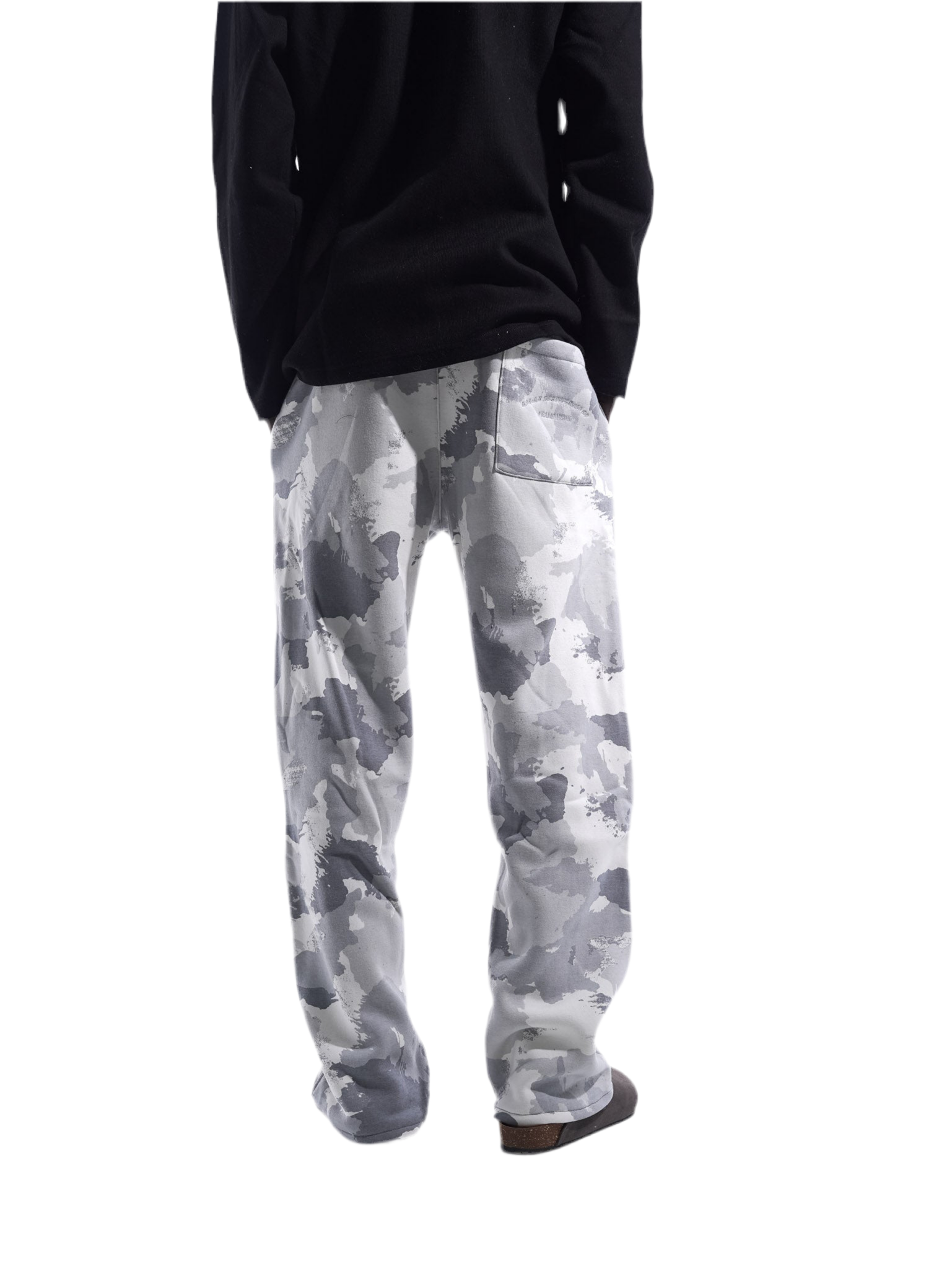Relaxed fit sweatpants - camouflage